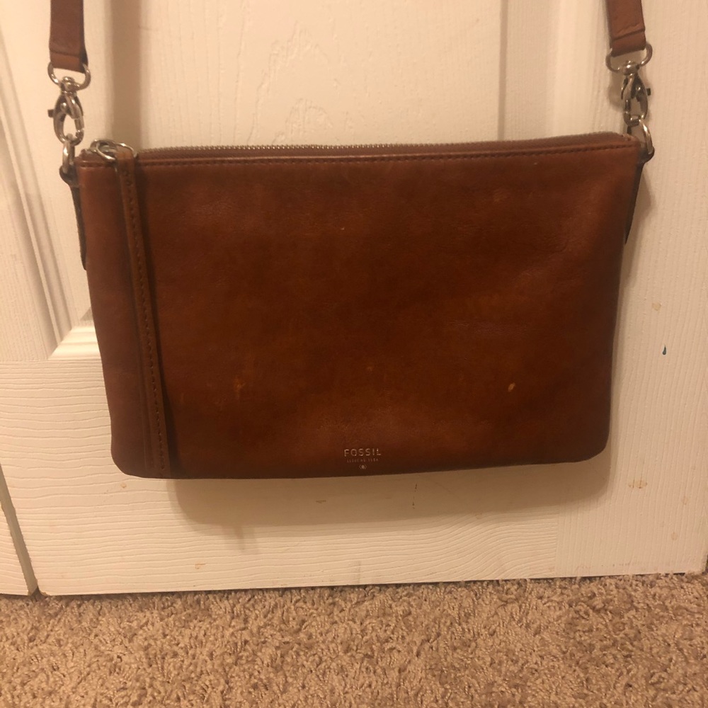 Fossil Leather Crossbody